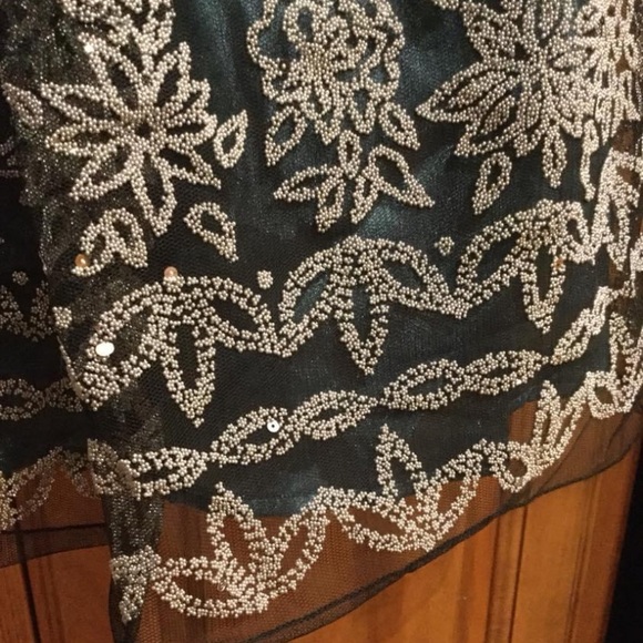 City Triangles size 7/8 Dress Blue Bell Skirt Corset Style Bodice Formal Prom - Picture 6 of 7